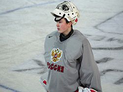 Третьяк провел первую тренировку со сборной России по хоккею