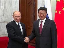 Путин и Цзиньпин обсудили возможность расчета в юанях