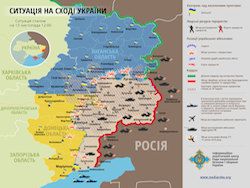 Россия продолжает наращивание войск: карта АТО