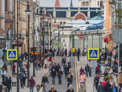 В Москве разрешат езду по пешеходным зонам в выходные