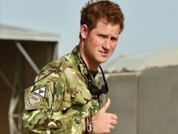 Принц Гарри почтил память погибших в Афганистане