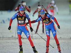 Шипулин и Вилухина признаны лучшими биатлонистами России