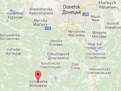 Под Донецком снаряд попал в автобус. 10 человек погибли