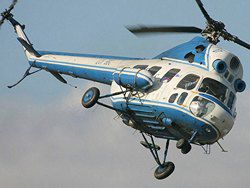 С вертолетом Ми-2 пропала связь в Красноярском крае