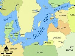 Не та карта Прибалтики