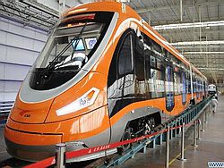 Китай построил первый трамвай с водородными батареями