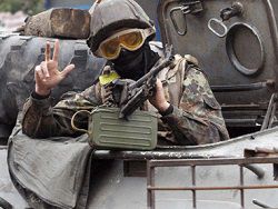 Нетрезвого нацгвардейца Украины задержали за стрельбу в воздух