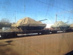 Появились первые фото нового российского танка 