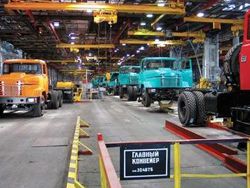 Производство грузовиков на Украине снизилось