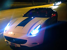 В Великобритании задержан гонщик, разогнавшийся на своем Ferrari California до 240 км/ч