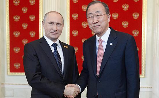 Генсек ООН увидел на Дне Победы «заслуженную любовь» народа к Путину