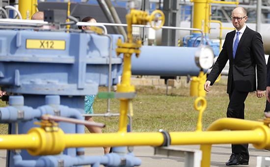 Яценюк пожаловался ЕС на «незаконный» контракт «Газпрома» со Словакией