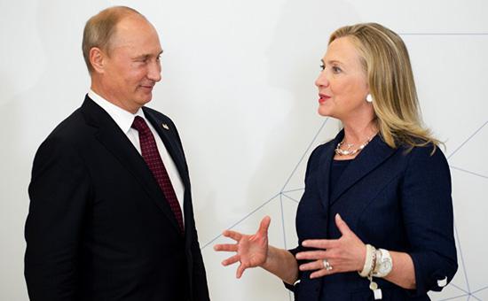Хиллари Клинтон призвала к умному взаимодействию с Путиным