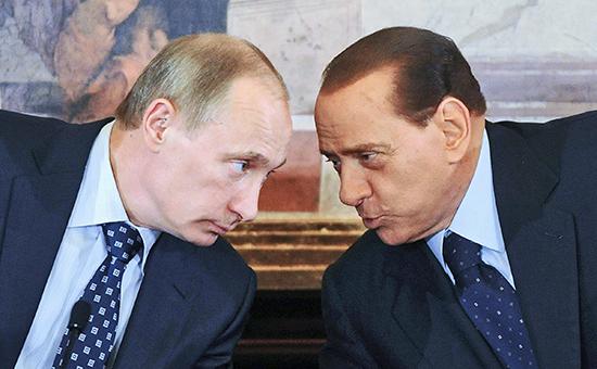 СМИ узнали о предложении Путина назначить Берлускони министром экономики
