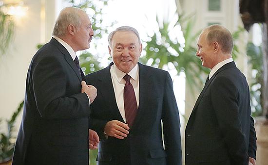 Лукашенко и Путин обсудили претензии Назарбаева к молоку из Белоруссии
