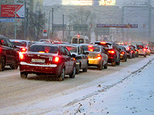 Москву в последнюю рабочую неделю года ожидают многокилометровые пробки