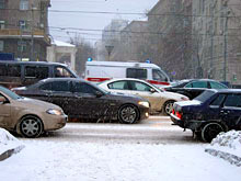 Несмотря на снегопад, дорожная ситуация в Москве значительно улучшилась