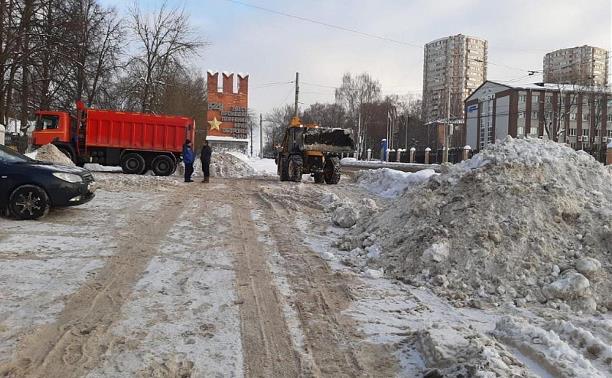 Администрация Тулы: коммунальные службы города работают круглосуточно