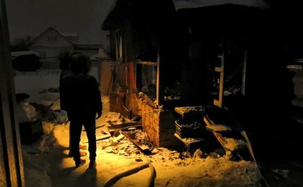 В Туле на пожаре погибли двое пенсионеров