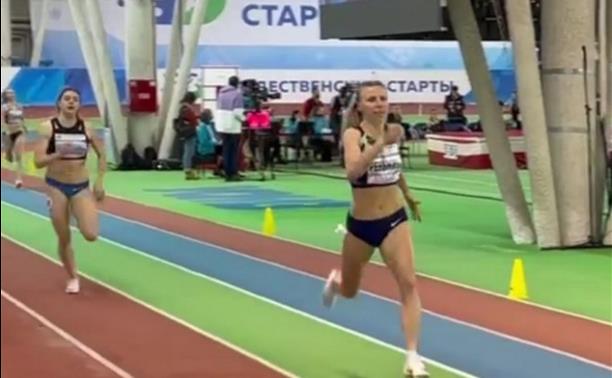 Тульская легкоатлетка одержала победу на всероссийских стартах